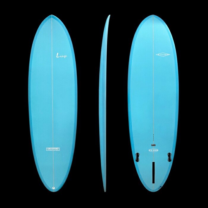 楽天市場】LUNGE KITE ミッドレングスサーフボード EPS ライトブルー