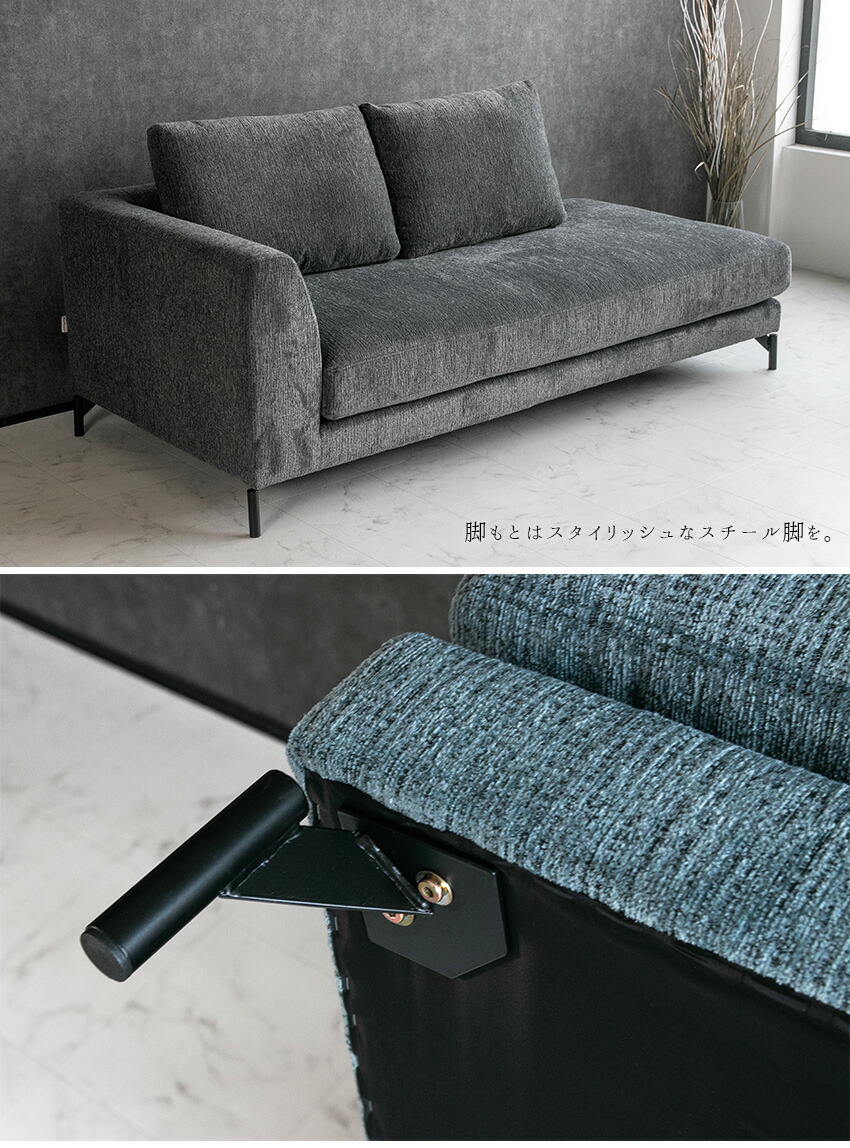 楽天市場】【送料無料】 ソファー ファブリック 3人掛け 布 カウチ