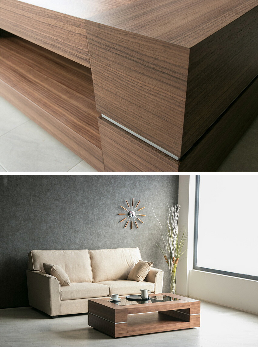 楽天市場】【送料無料】 センターテーブル 高級感 おしゃれ ガラス