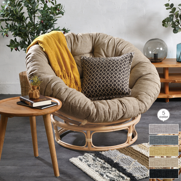 楽天市場】アジアン家具 バリ家具 パパサンチェア ラタンチェア