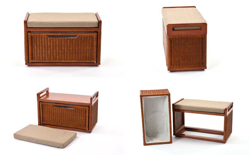 楽天市場】収納ボックス ベンチ ケース スツール 椅子 チェア ラック