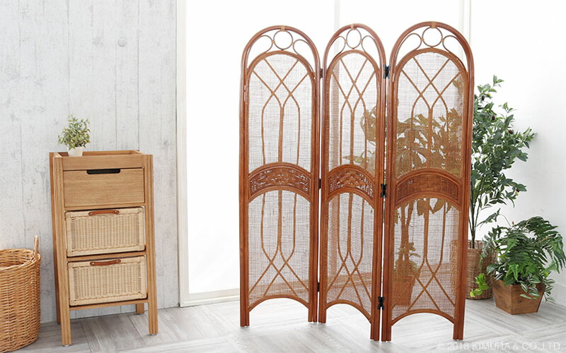 楽天市場】パーテーション 3連 間仕切り 衝立 スクリーン 折りたたみ