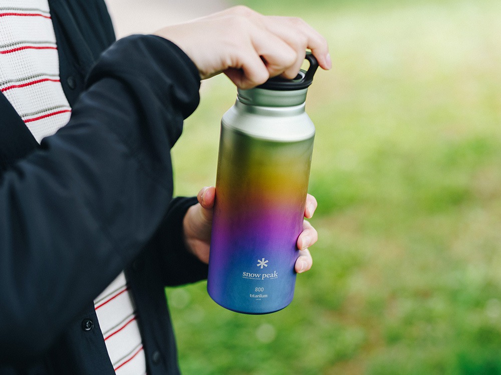 楽天市場】スノーピーク オーロラボトル800 レインボー TW-800-RA