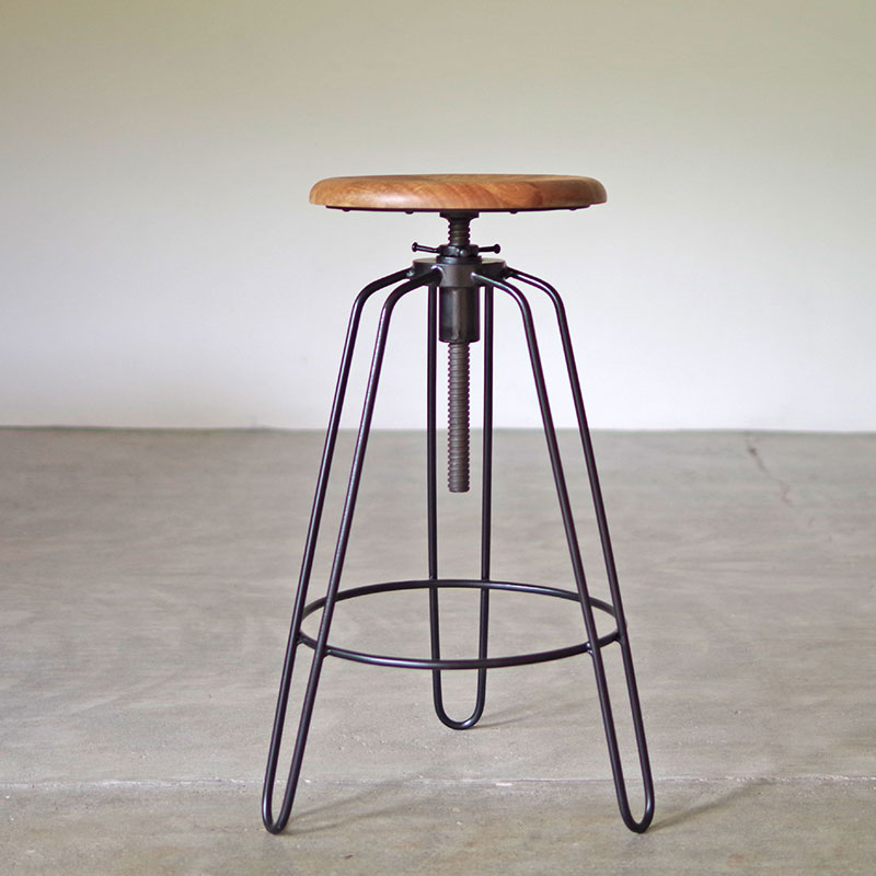 楽天市場】ハイスツール カウンタースツール おしゃれ 木製 アイアン