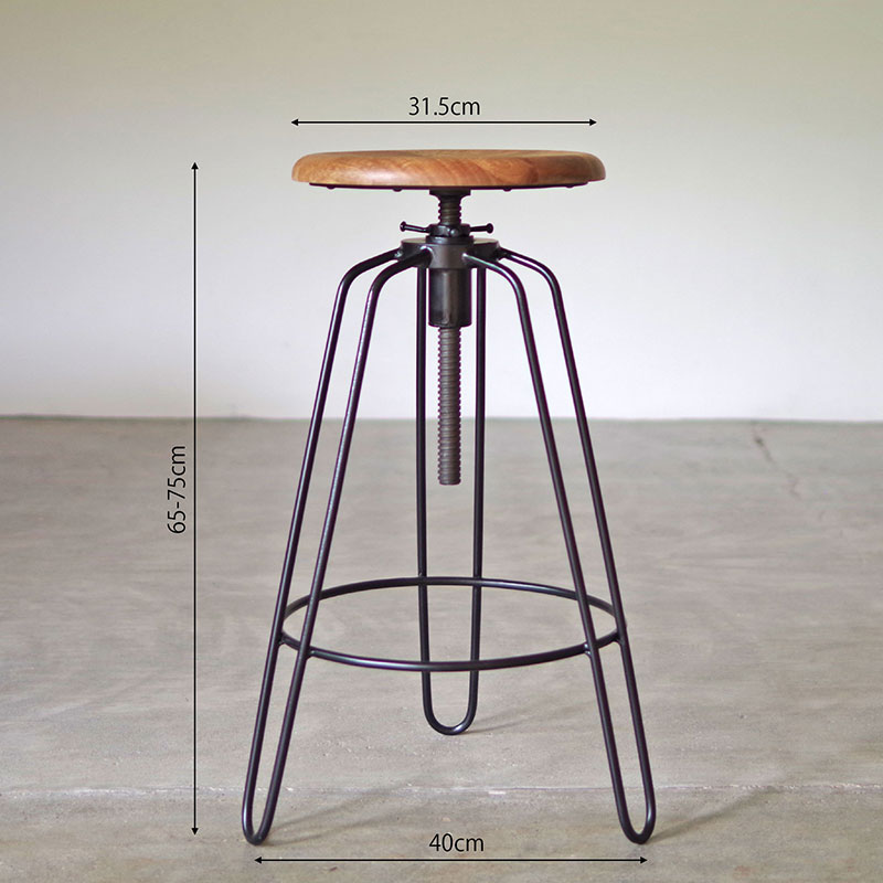 楽天市場】ハイスツール カウンタースツール おしゃれ 木製 アイアン