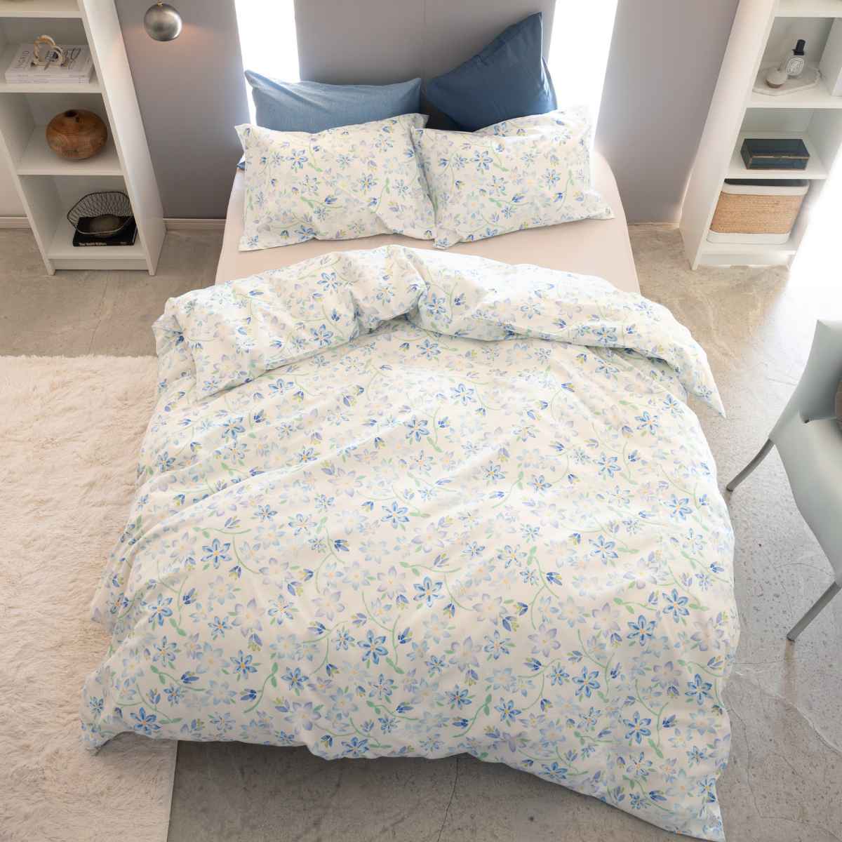 楽天市場】掛け布団カバー シングル Fab the Home ピュアリー 綿100