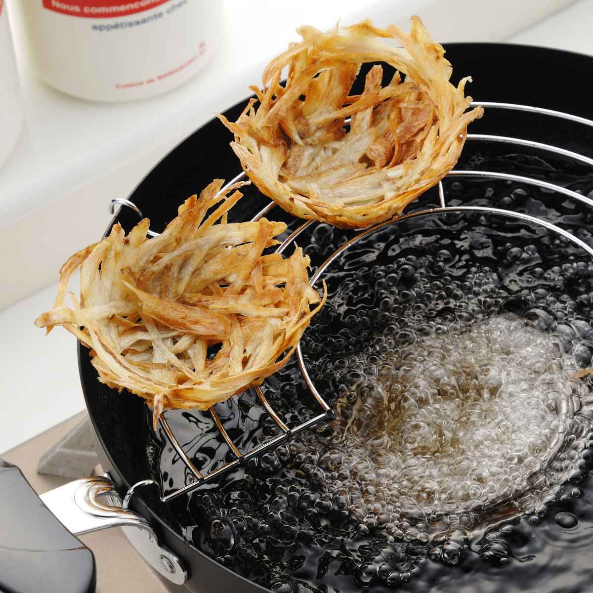 楽天市場】バケットフライヤー 食べられるお皿 ママクック ステンレス