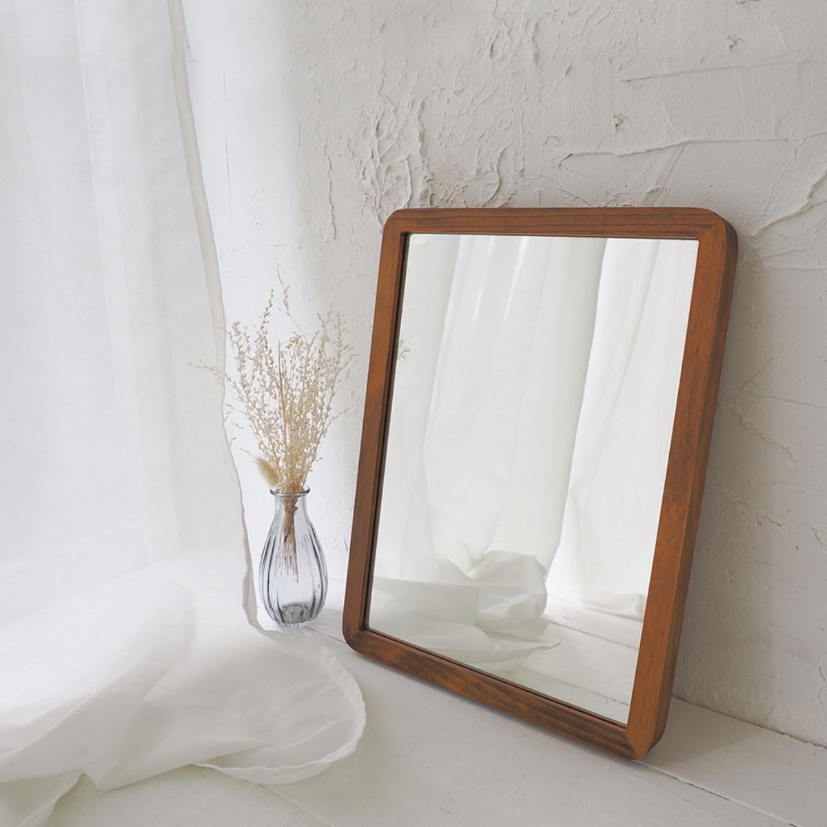 楽天市場】ウォールミラー 木製フレーム 30cm×40cm アコウスティック