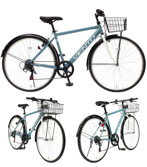 楽天市場】クロスバイク カゴ付き 自転車 26インチ 自転車 【送料