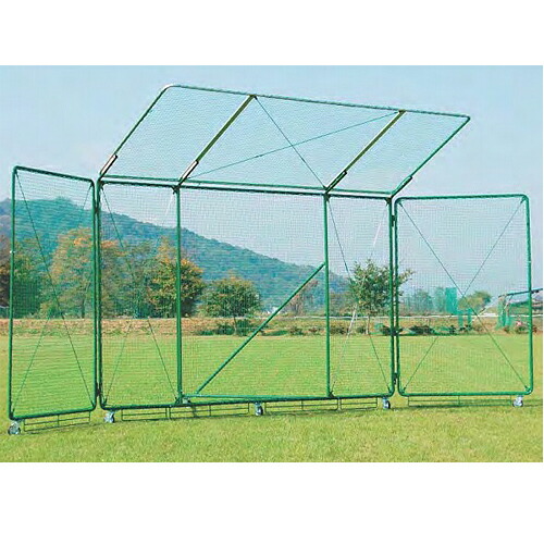 楽天市場】【最大1万円ｸｰﾎﾟﾝ3/4-10】 【法人限定】移動式バックネット