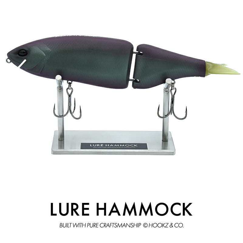 楽天市場】HOOKZ ルアーハンモック ハンドメイド日本製/ルアースタンド