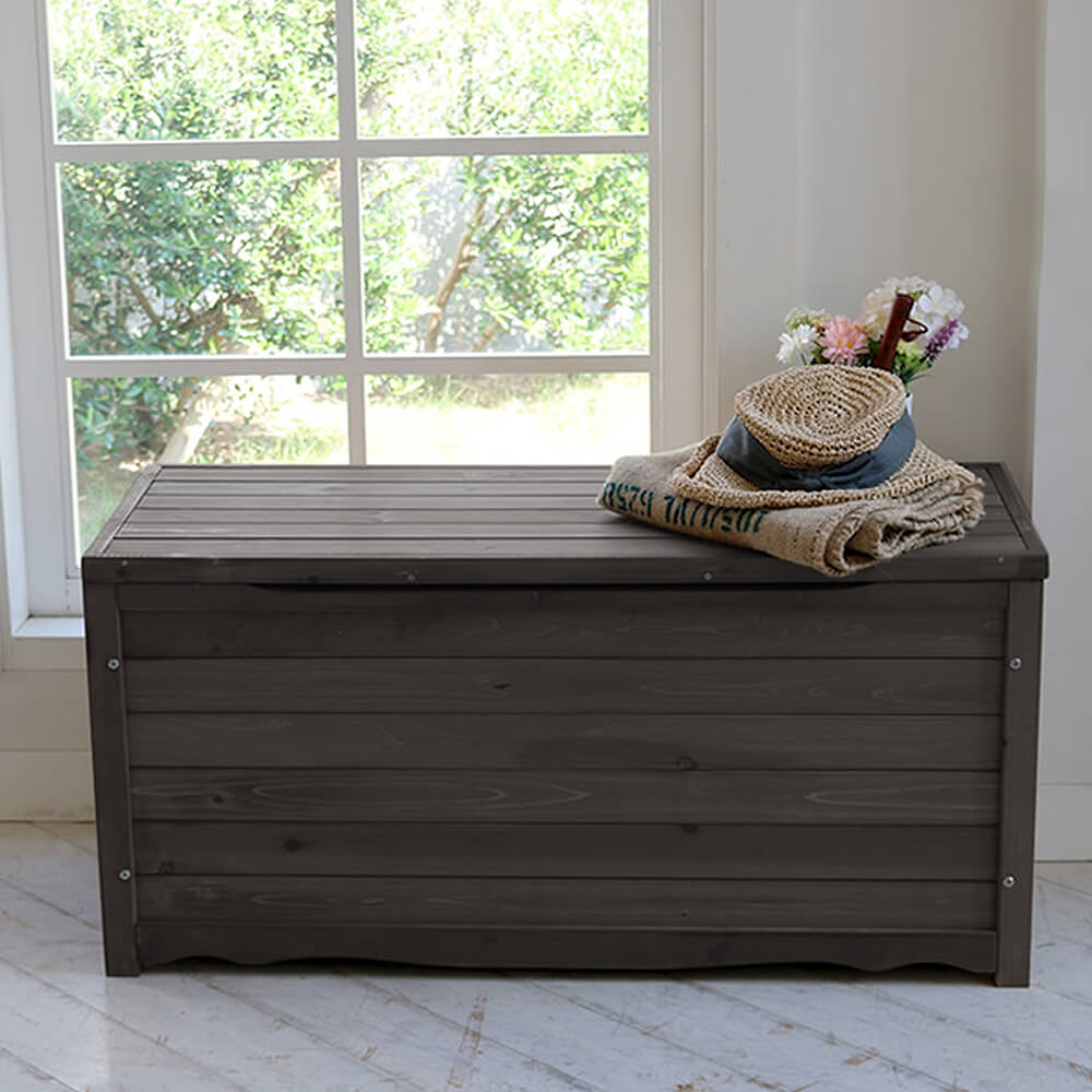 楽天市場】【楽天 スーパーSALE☆ポイント10倍】 木製ボックスベンチ