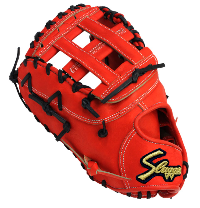 楽天市場】久保田スラッガー ファーストミット 硬式 FP-35 CRオレンジ