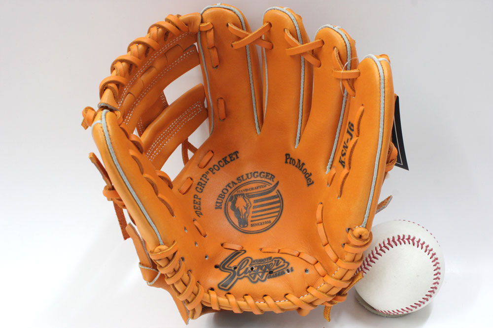 楽天市場】久保田スラッガー グローブ 少年 軟式 KSN-J6 オレンジ F