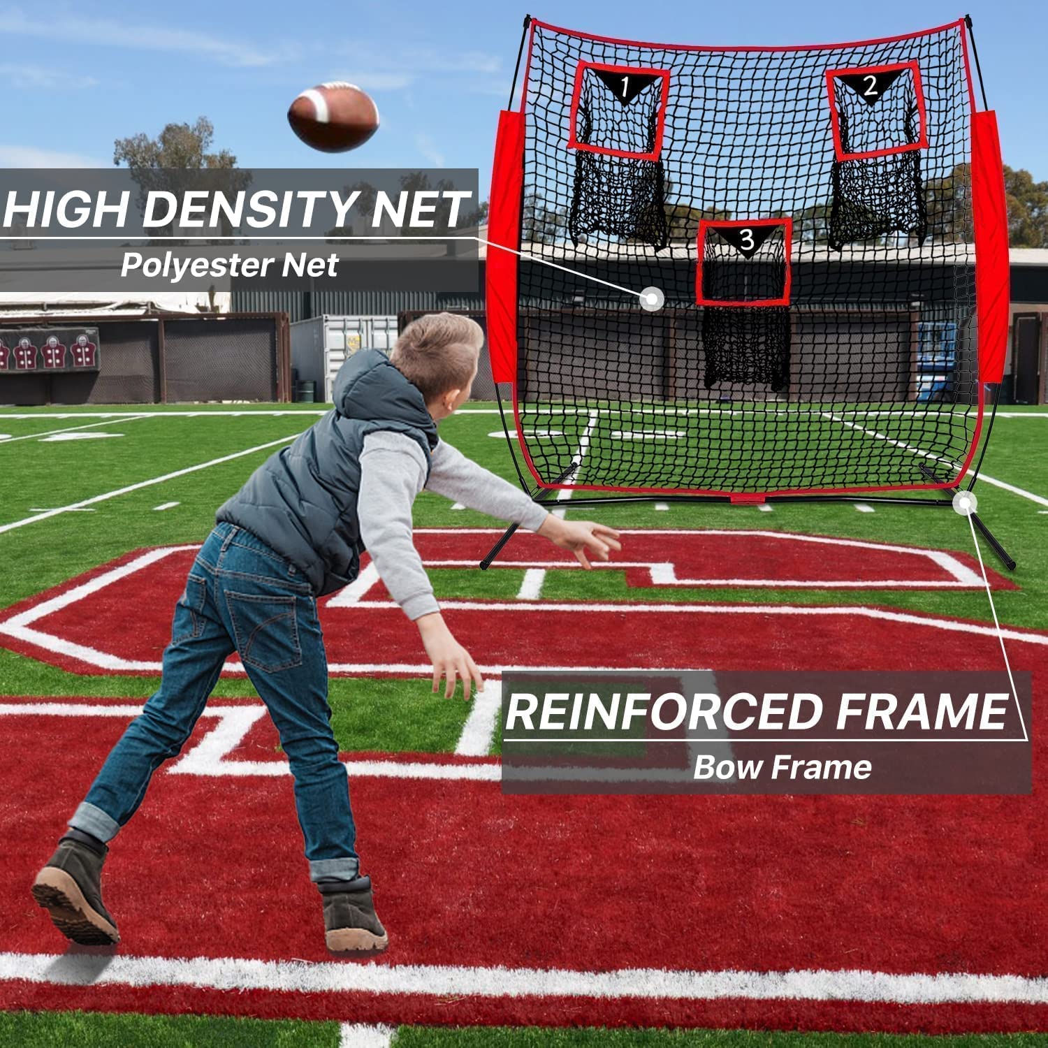 楽天市場】アメフトネット アメリカンフットボールネット ラグビー