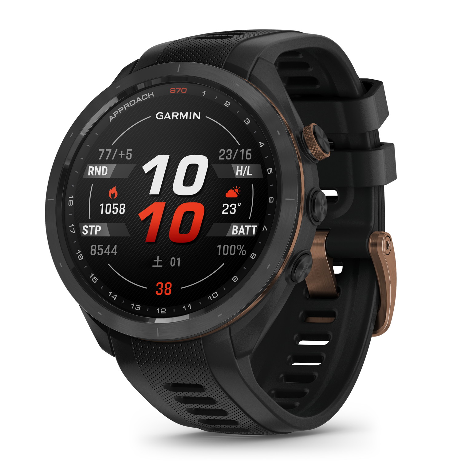楽天市場】ガーミン (GARMIN) Approach S70 47mm Black Bronze Edition