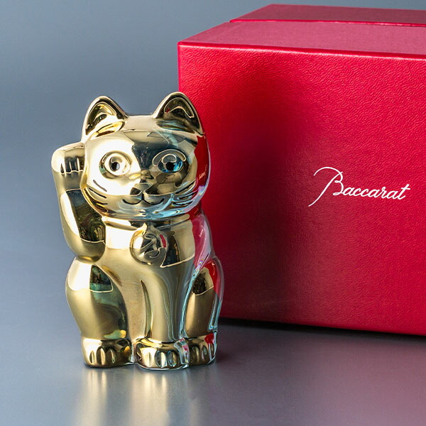 楽天市場】＼店内、SS限定SALE開催中／ バカラ まねき猫 置物