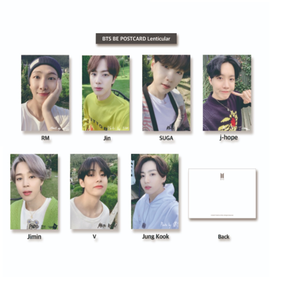 楽天市場】【7種セット / VER選択】【弊店限定特典】BTS - LENTICULAR