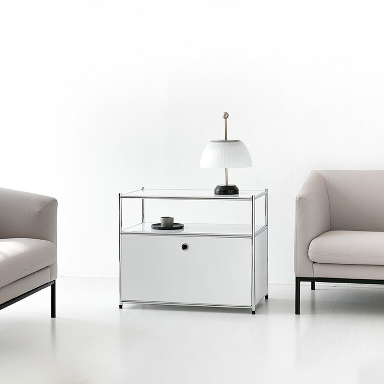 楽天市場】SIMPLIE 2段 収納棚 1扉 BC602 3色 ピュアホワイト/ソリッド