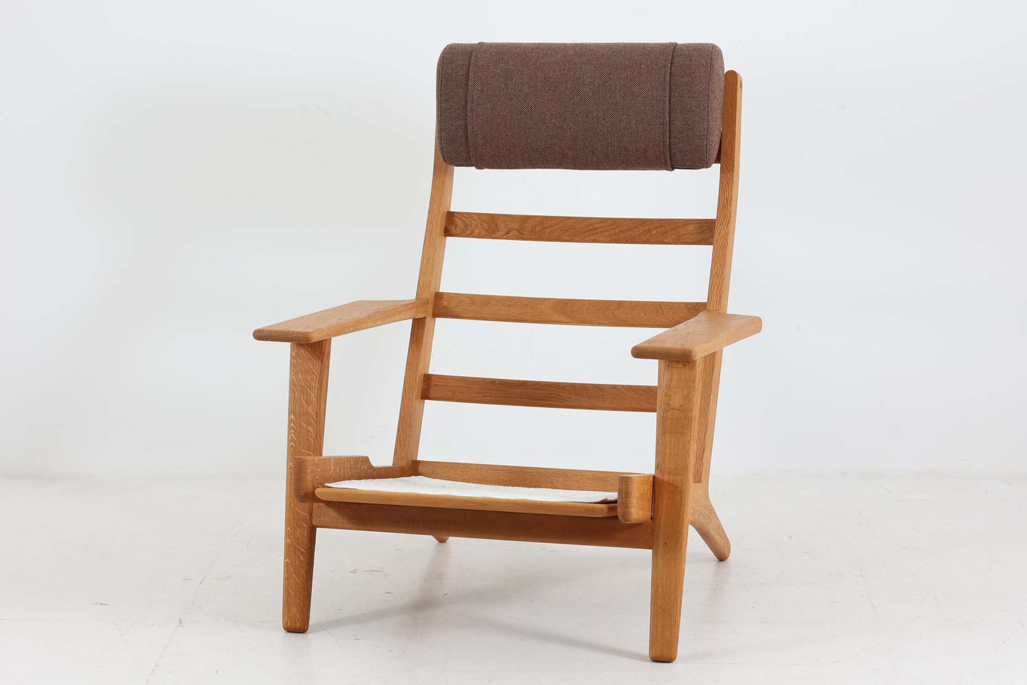 楽天市場】北欧家具ビンテージ GE290A ハイバックソファ オーク材 Hans