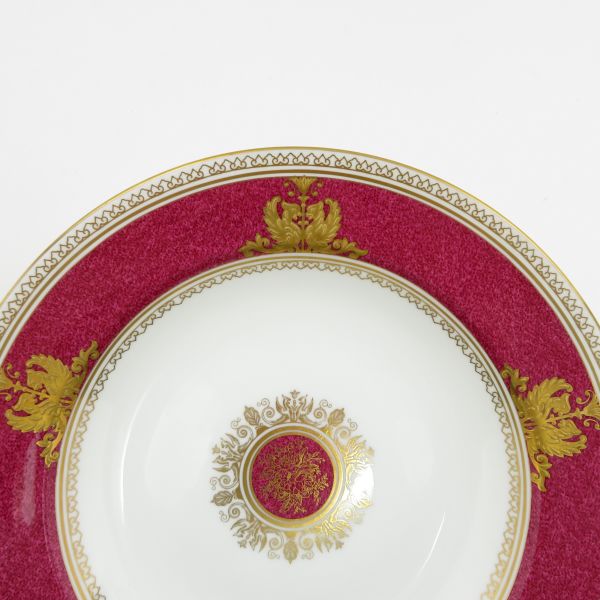 楽天市場】ウェッジウッド プレート□コロンビア パウダールビー