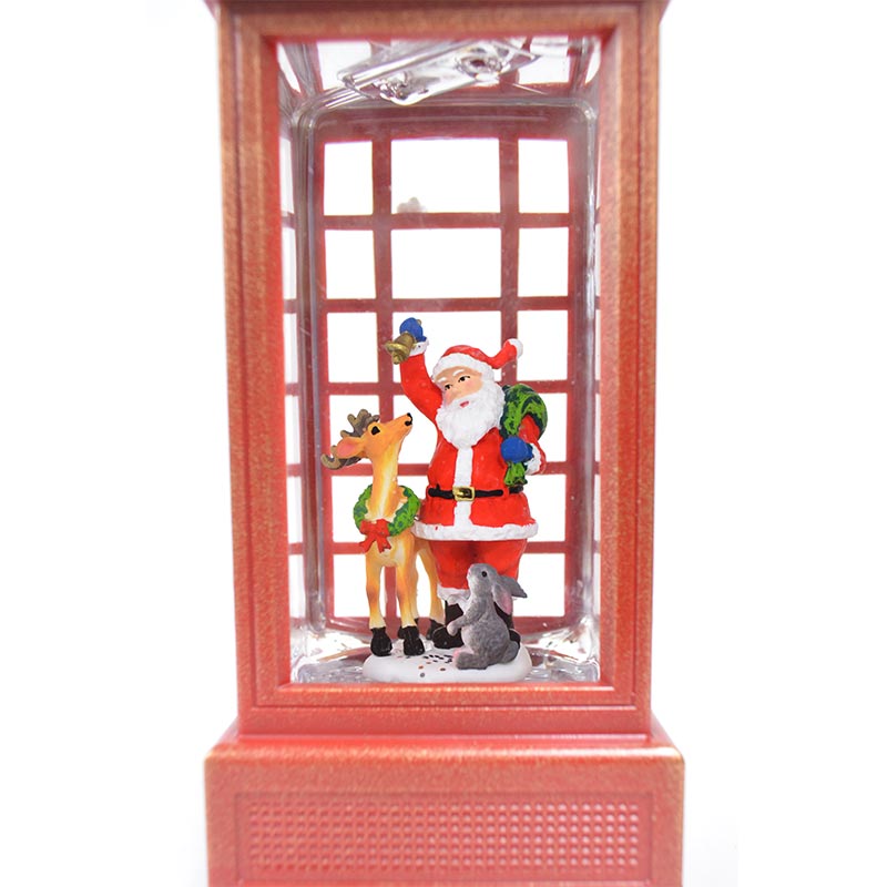 楽天市場】電話ボックス型 サンタクロースとトナカイ クリスマス