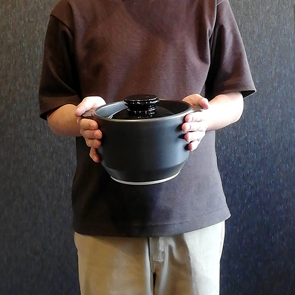 楽天市場】【取寄品】 有田焼 究極のごはん鍋 HACHI 3合炊き三合炊き