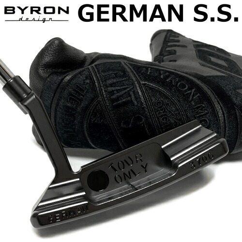 【美品】 バイロンデザイン GSS ジャーマンステンレス 松山スペック 激レア新品パター！！(松山プロ仕様)バイロンデザイン GSS 限定