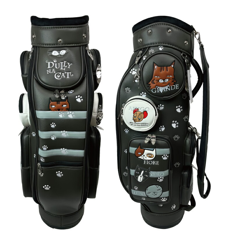 楽天市場】DULLY NA CAT ダリーナキャット キャディバッグ DN-CB03