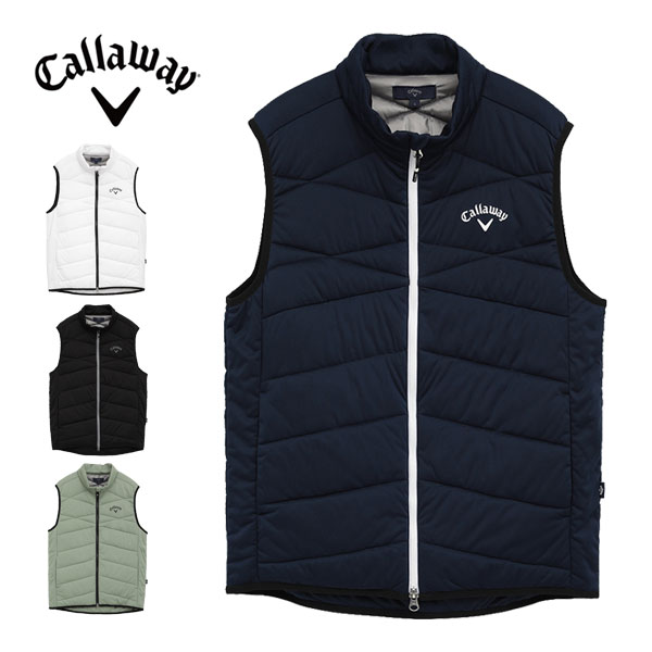 楽天市場】キャロウェイ スターストレッチ フルジップ 中綿ベスト