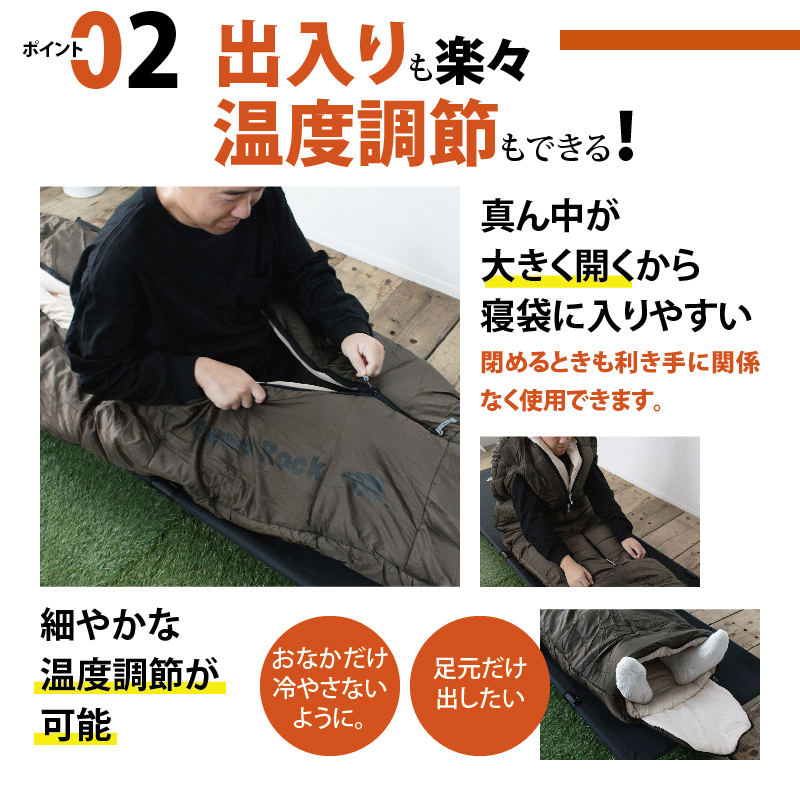 楽天市場】【Bears Rock】 -34度 マミー型 最強 ふっくらと包み込ま