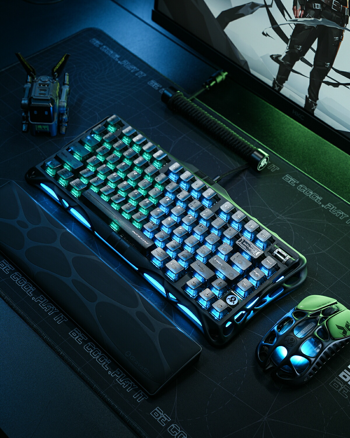 楽天市場】GravaStar Mercury V75 ゲーミングキーボード ラピッド