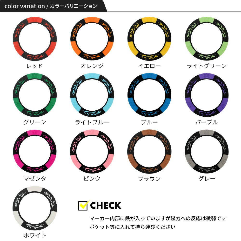 楽天市場】ゴルフマーカー 写真 カジノチップマーカーオリジナル