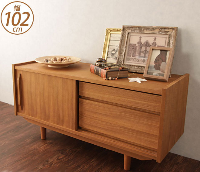 楽天市場】テレビ台 AVボード Sサイズ 幅102cm 【送料無料】 北欧