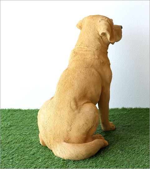 楽天市場】犬 置物 屋外 玄関 リアル 大型 大きい オブジェ イヌ いぬ