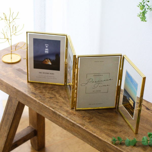 楽天市場】フォトフレーム 写真立て おしゃれ 4窓 4面 8枚 複数 多面