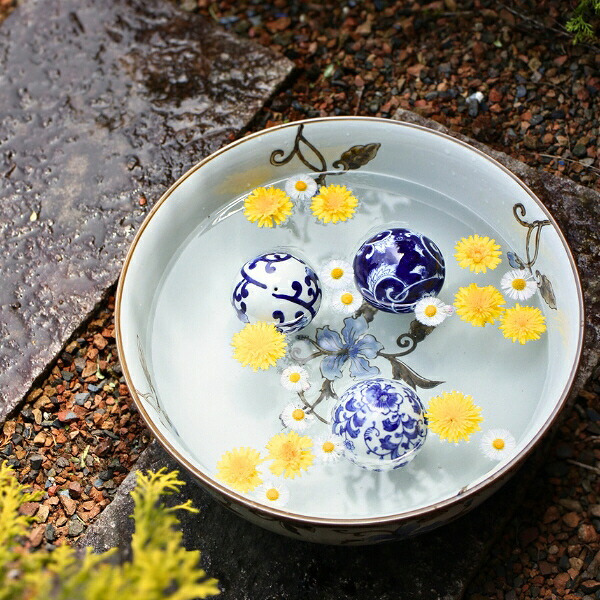 楽天市場】水鉢 おしゃれ 陶器 睡蓮鉢 大きい スイレン鉢 すいれん鉢