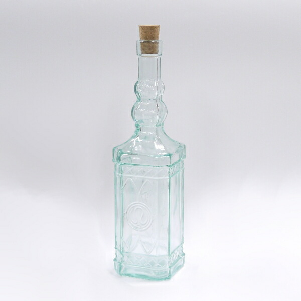 楽天市場】ガラス瓶 蓋付 / エコガラスボトル コルク栓 500cc PLAYFULL