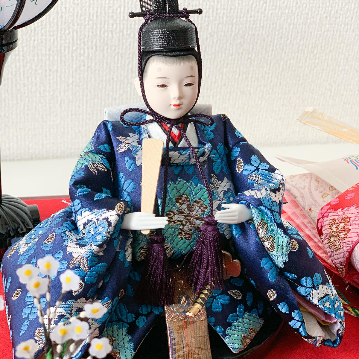 楽天市場】雛人形 コンパクト ケース飾り「和奏雛」おしゃれで優雅な