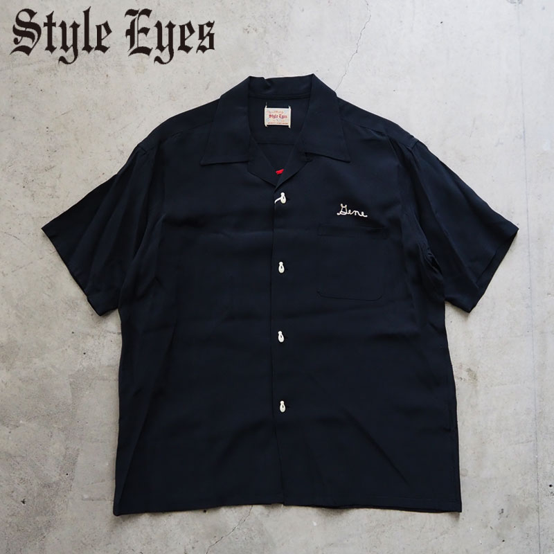 楽天市場】STYLE EYES スタイルアイズ ボウリングシャツ シャツ RAYON