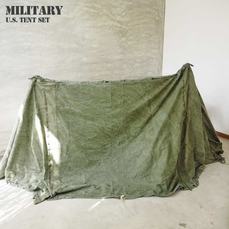 楽天市場】MILITARY ミリタリー U.S.A アメリカ軍 パップテントシート
