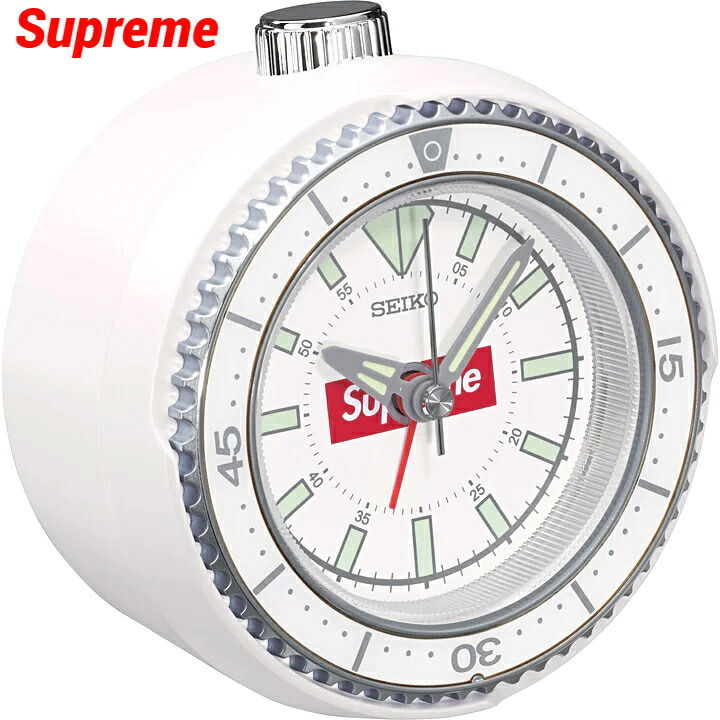 楽天市場】【Supreme x Seiko Mai Alarm Clock White シュプリーム