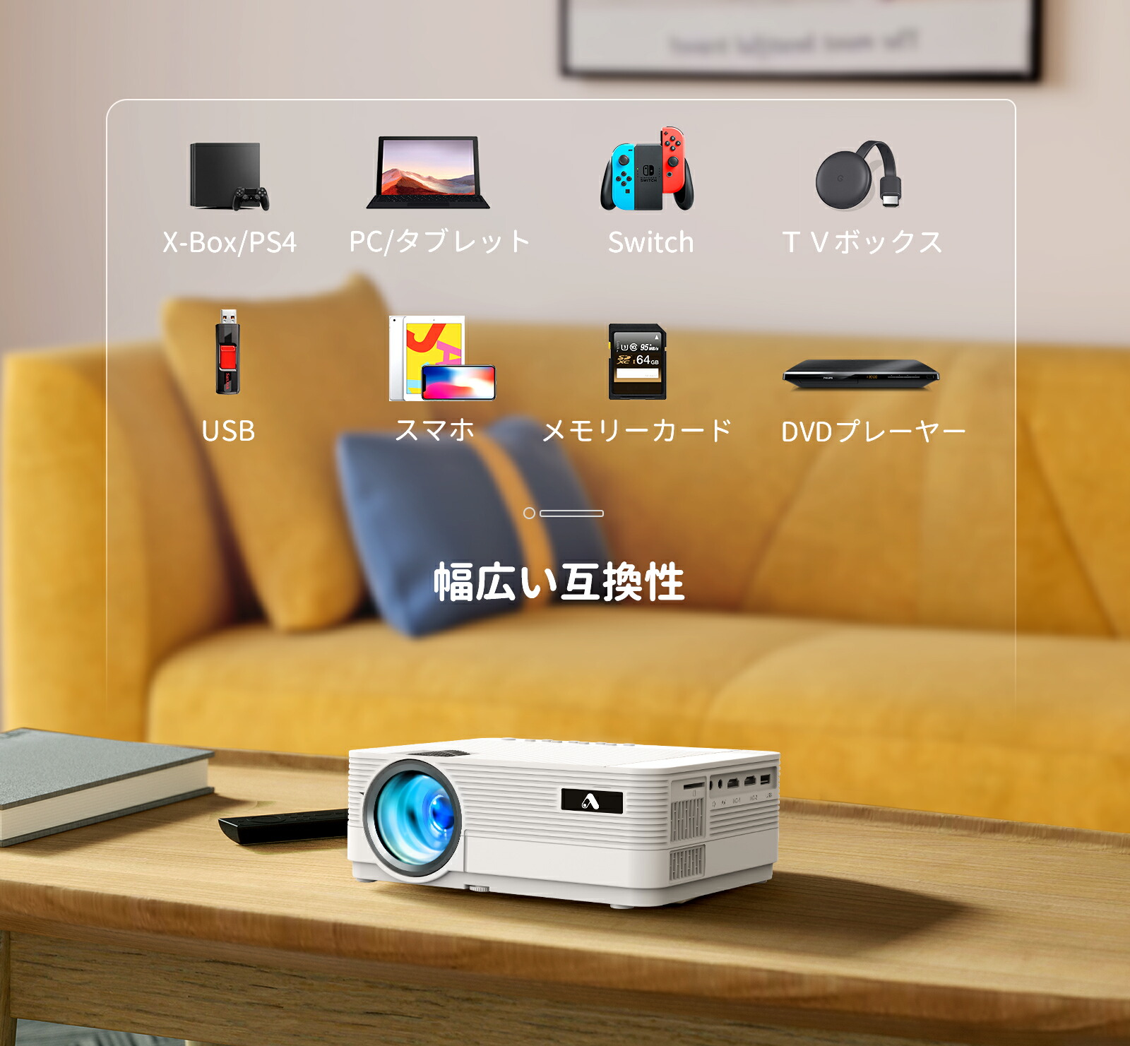 楽天市場】【専用バッグ付き＆着後レビュー特典あり】12000lm 1080p