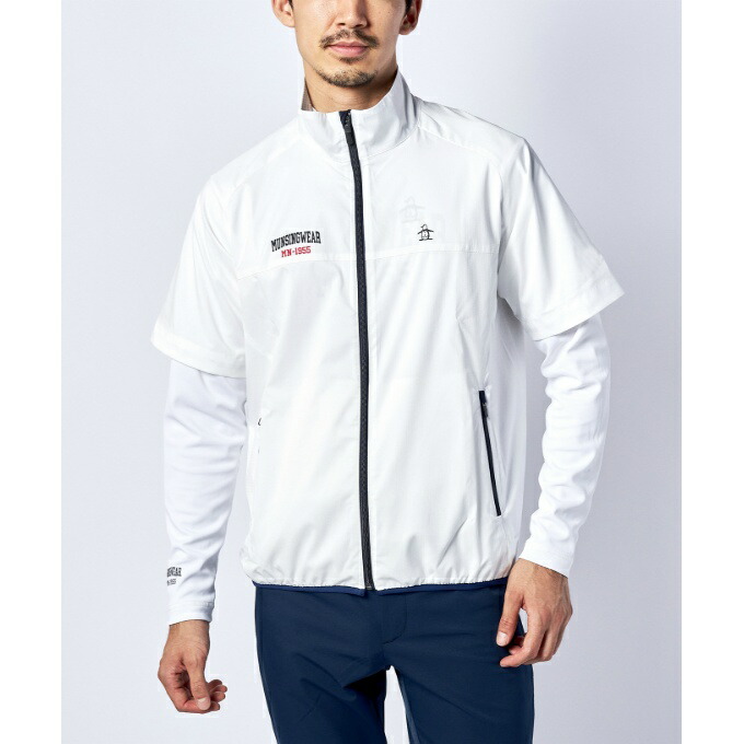 楽天市場】マンシング ゴルフウェア ブルゾン メンズ ストレッチソロ