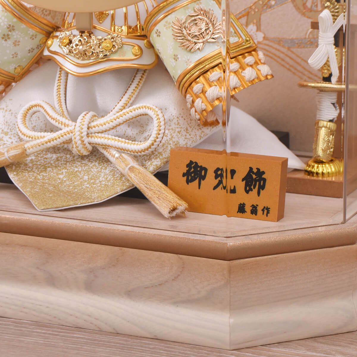 楽天市場】五月人形 ケース入り 兜飾り ナチュラル 伊達政宗 アクリル