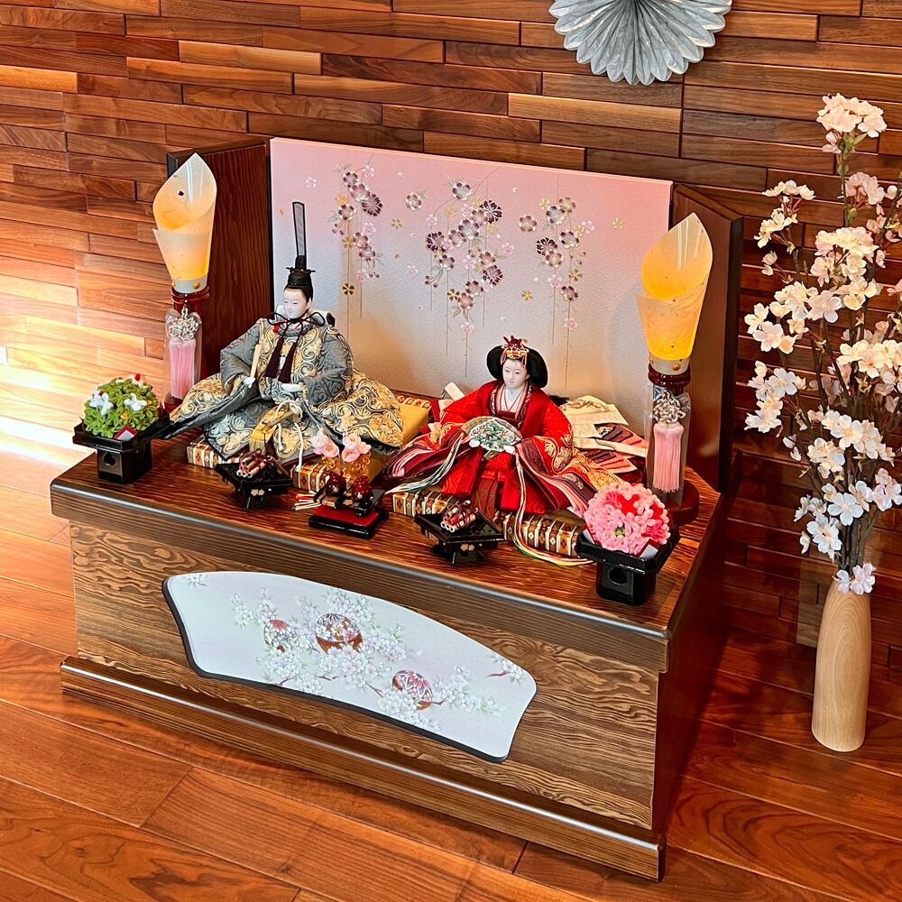 楽天市場】【 対象商品限定 特別価格 】 雛人形 【 収納飾り 高級
