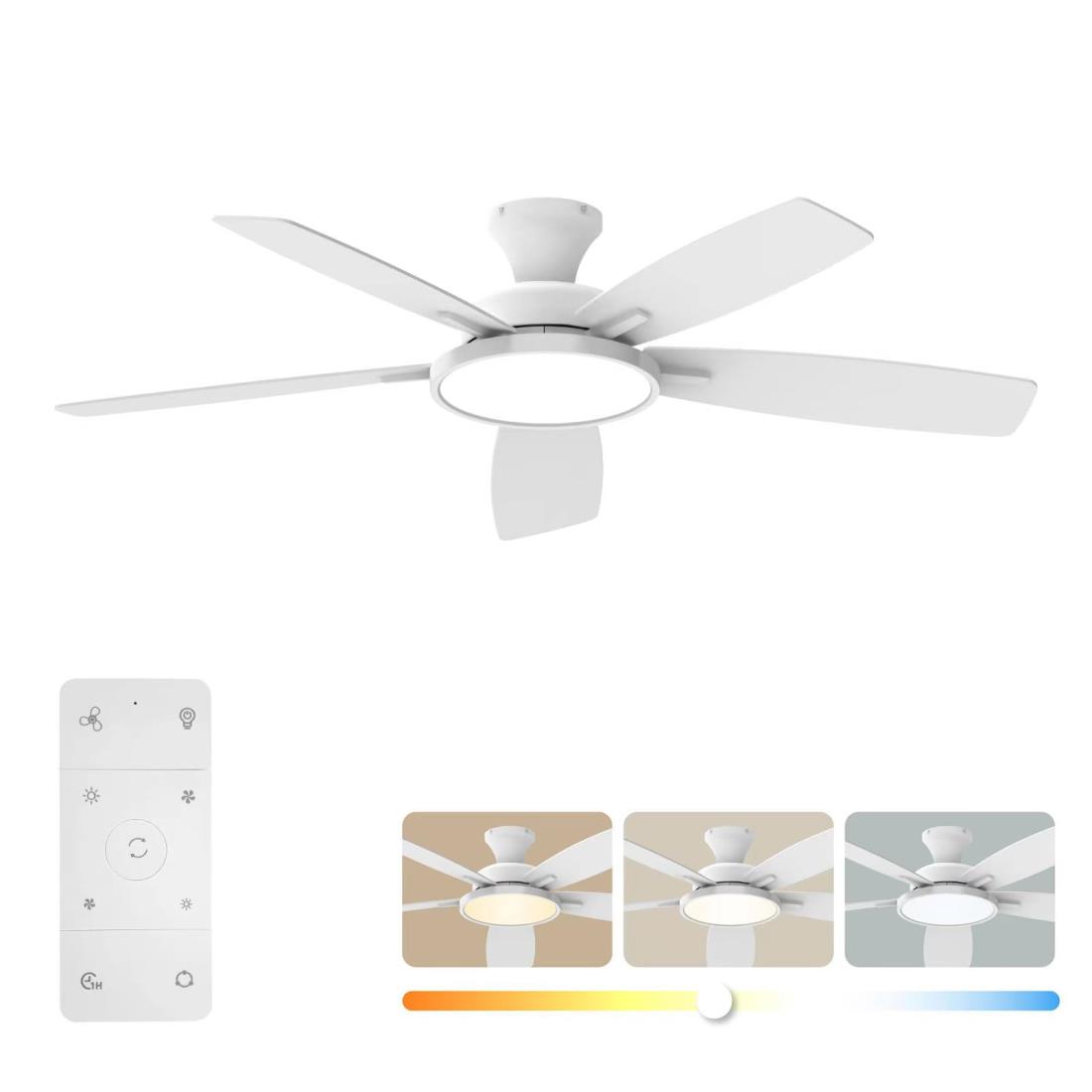 楽天市場】【節電-5年】TALOYA シーリングファンライト Φ132cm 調光 調