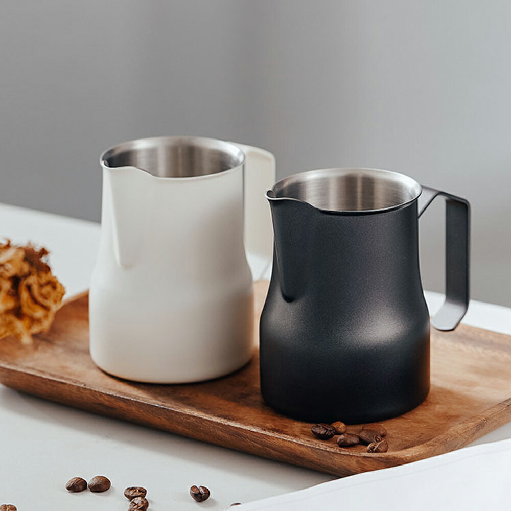 楽天市場】コーヒー ミルクピッチャー ミルクジャグ ミルクスチーマー