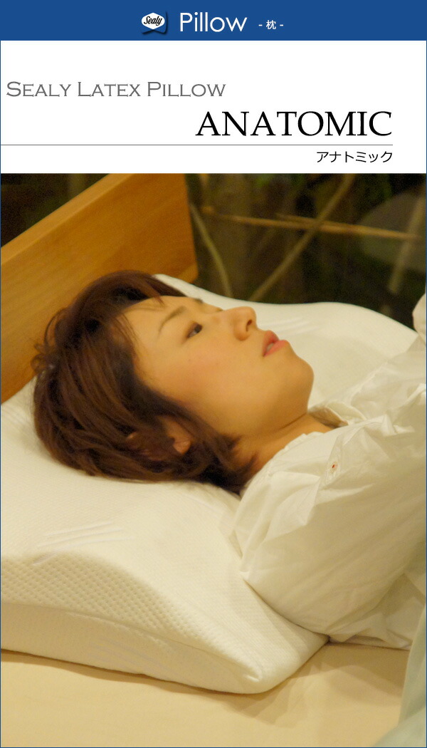 楽天市場】【正規販売店】シーリー 枕 ラテックスピロー アナトミック