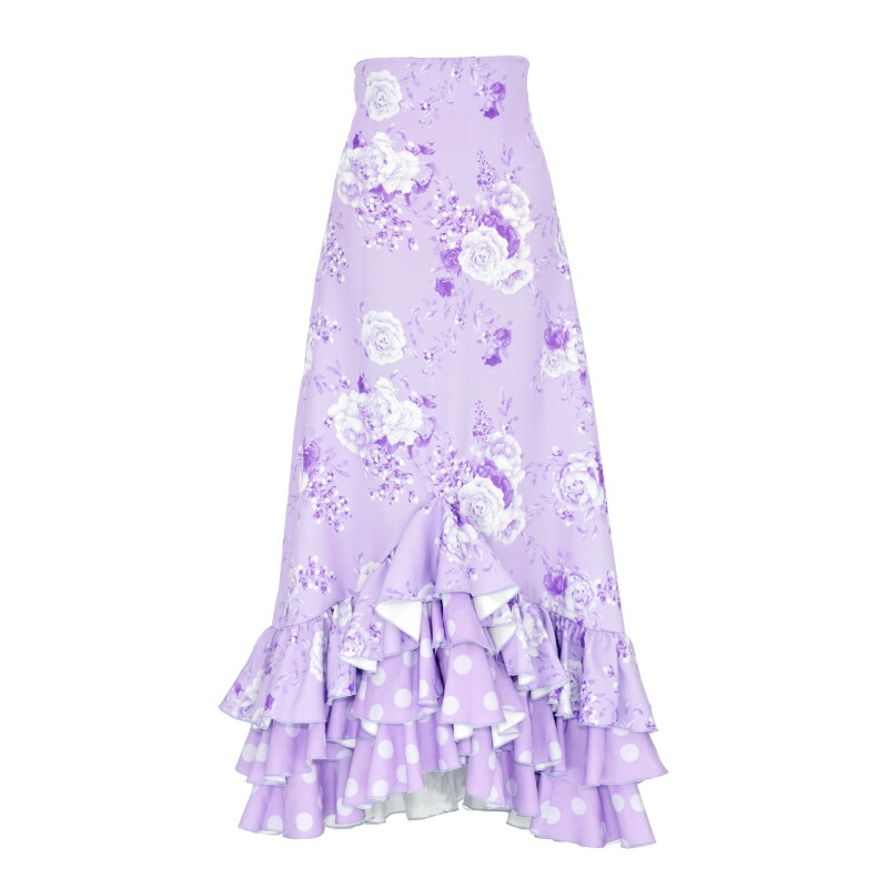 【フラメンコ衣装】パープル HERMOSA IBERIA ワンピース ドレス イベリアオンラインショップ